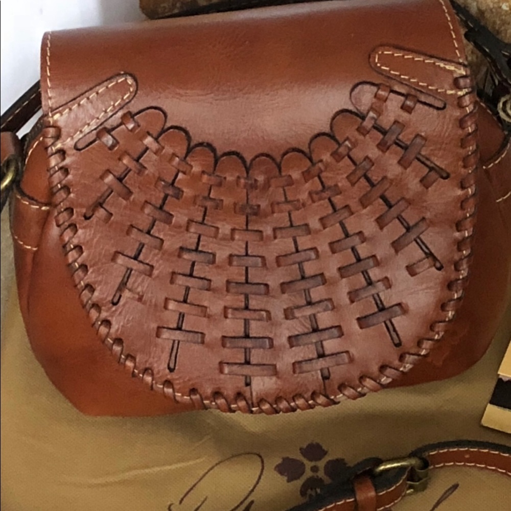 Patricia Nash Puccini Woven Crossbody Bag